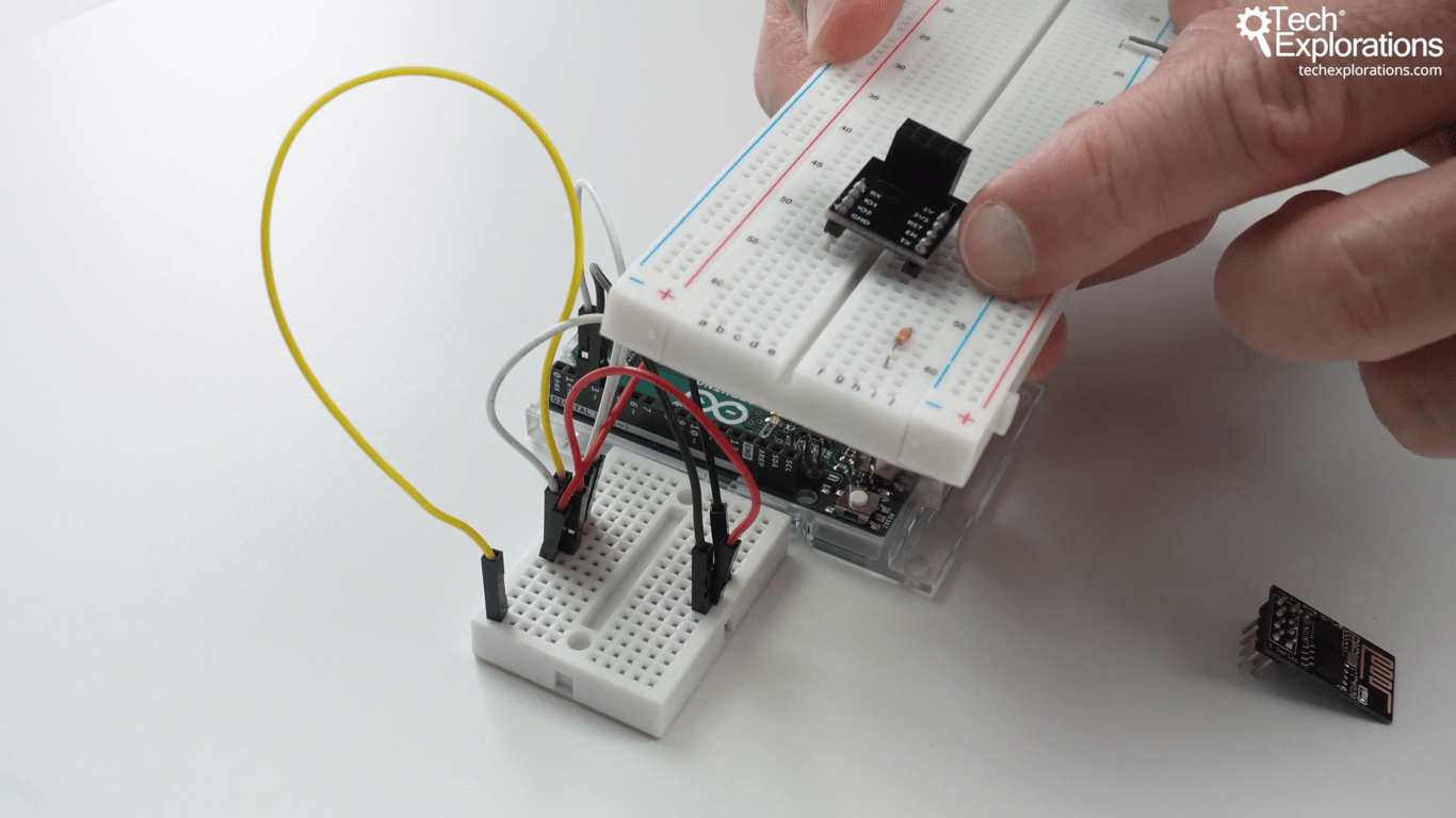 ESP-01S WiFi module – Configuration wiring