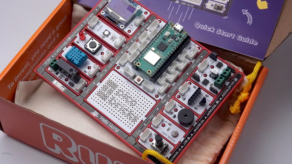 PicoBricks: plug-and-play learning with the Raspberry Pi Pico W