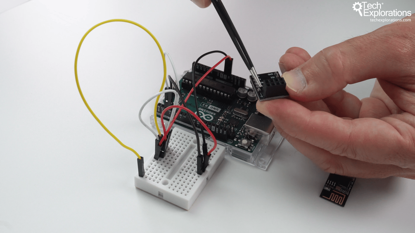 ESP-01S WiFi module – Configuration wiring
