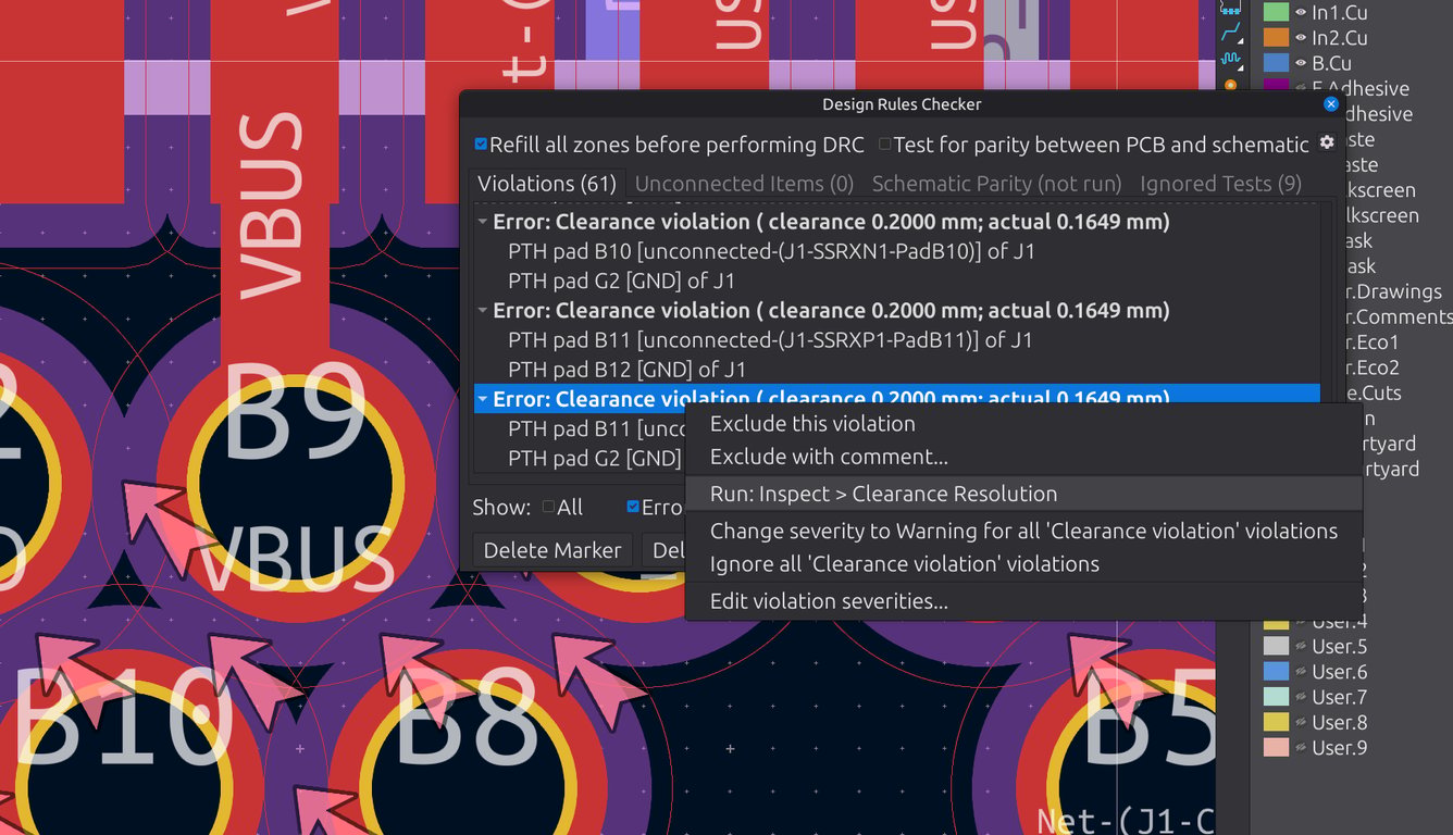 KiCad 10 con Design Rules Check automatizzato da riga di comando in una pipeline CI