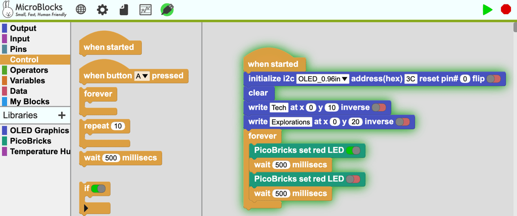 PicoBricks: plug-and-play learning with the Raspberry Pi Pico W