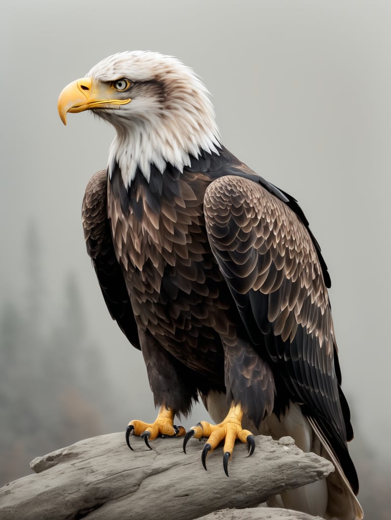 Premium Free ai Images | an eagle that is ill
