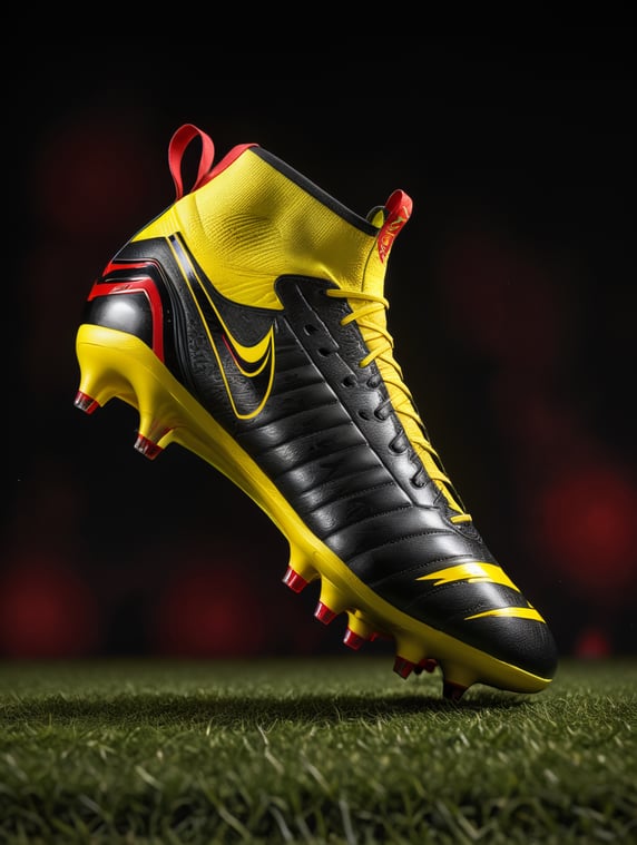 triple black football boots