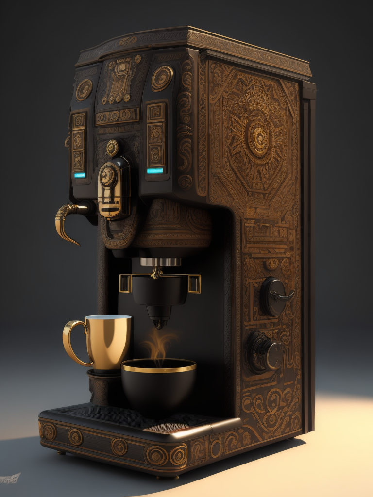 Aztec coffee machine