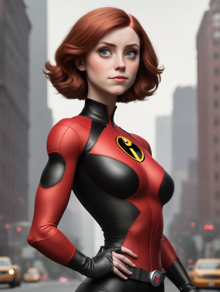 Premium Free ai Images realistic elastigirl