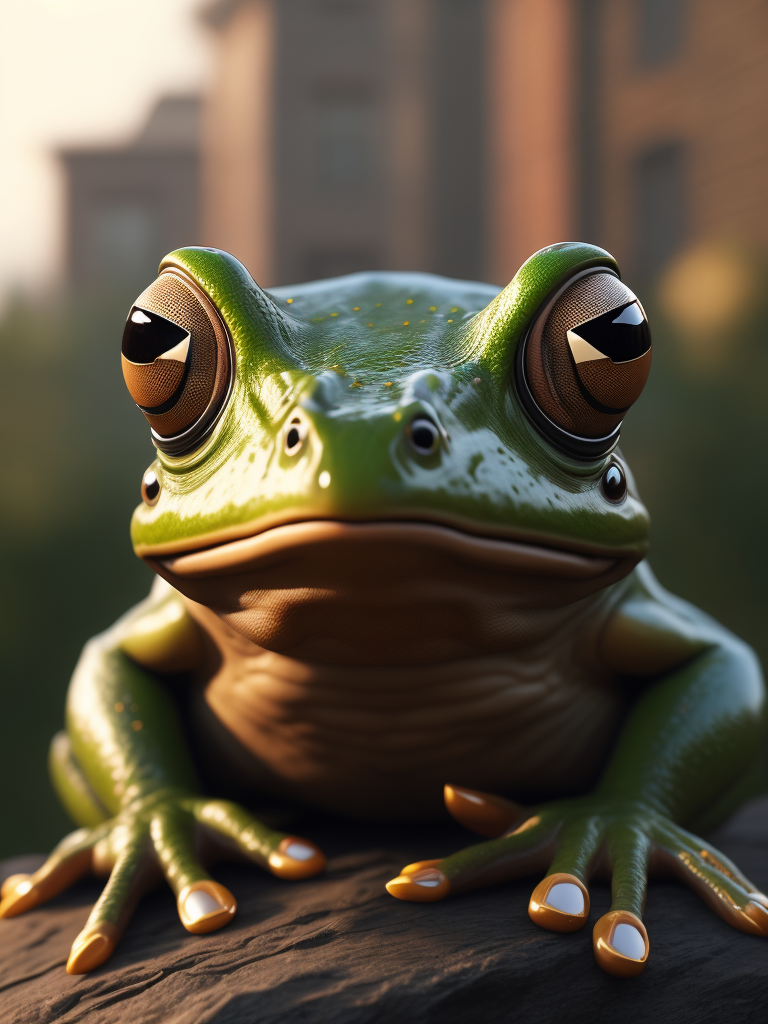 Premium Free ai Images | frog lots of ultra realistic ultra hd