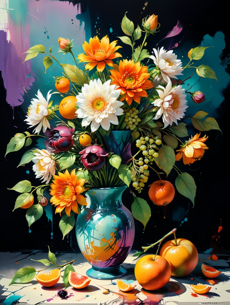 Premium Free ai Images | craft hyper realistic still life painting ...