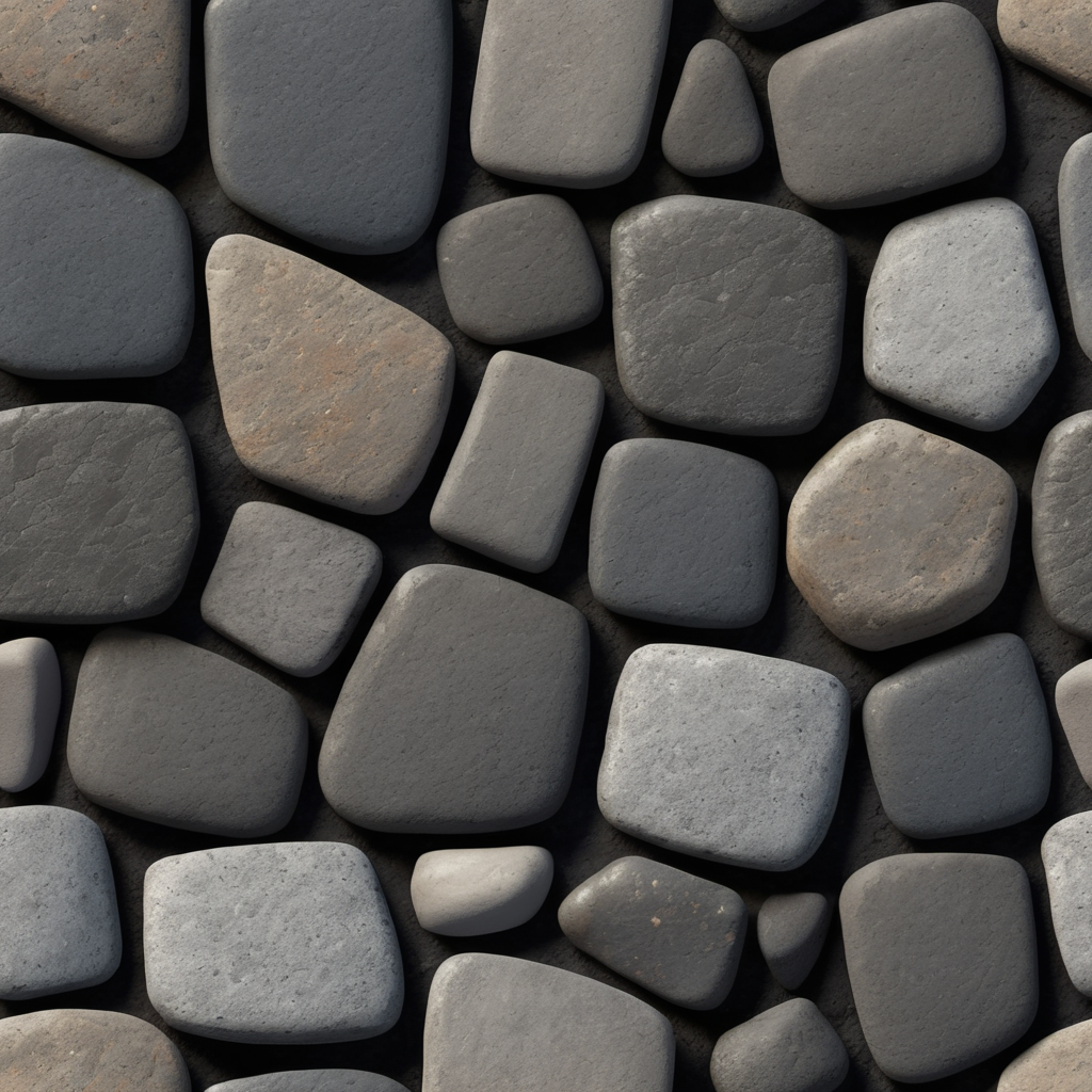 Premium Free ai Images | english pavement texture dark stones seamless