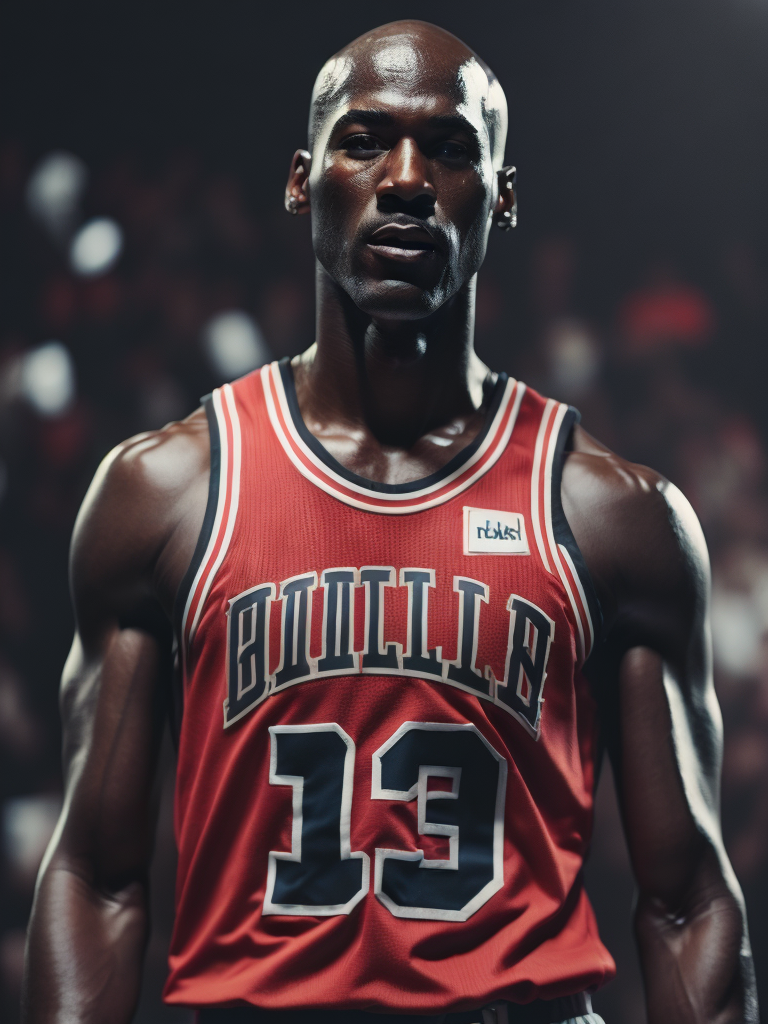 Premium Free ai Images | michael jordan