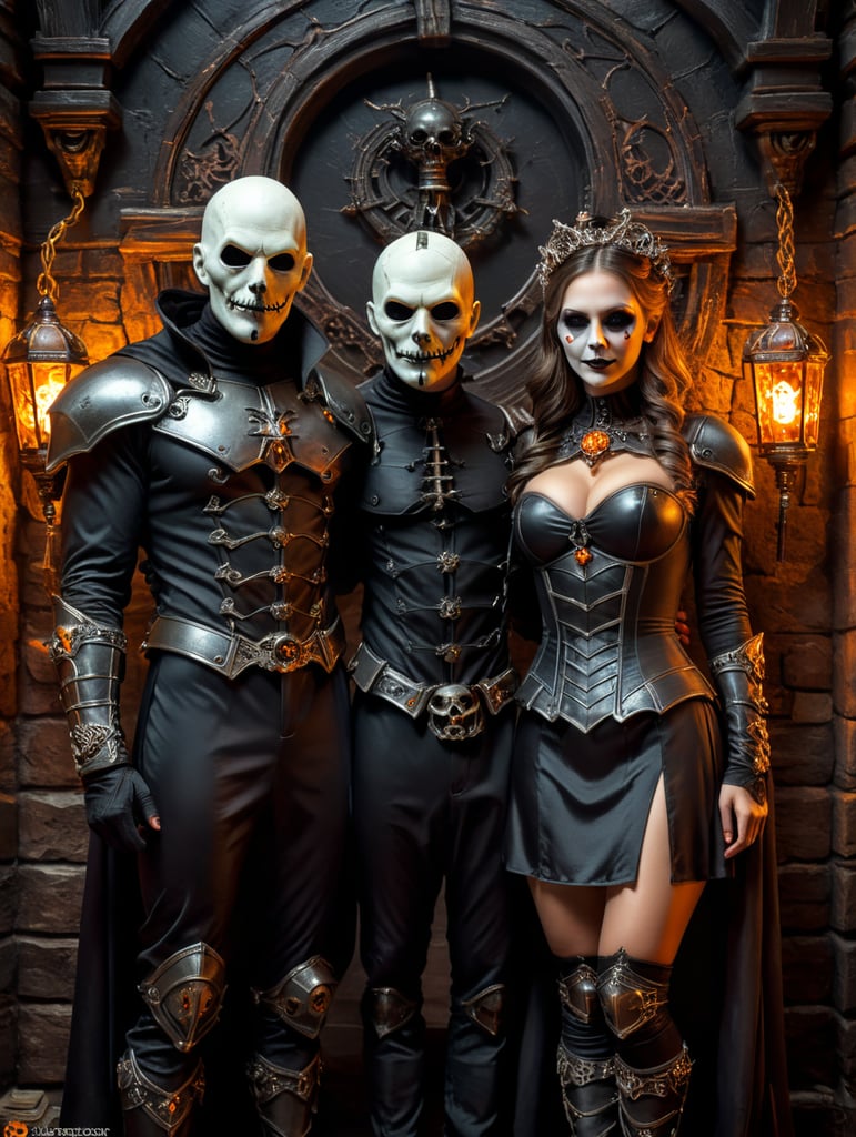 Premium Free ai Images spooktacular creations couple plug and socket