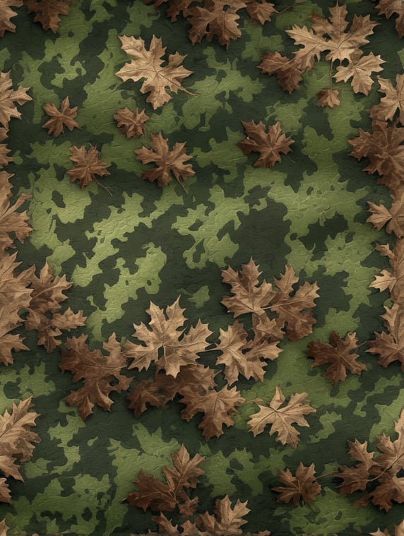 Premium Free ai Images | seamless camouflage pattern green and brown ...