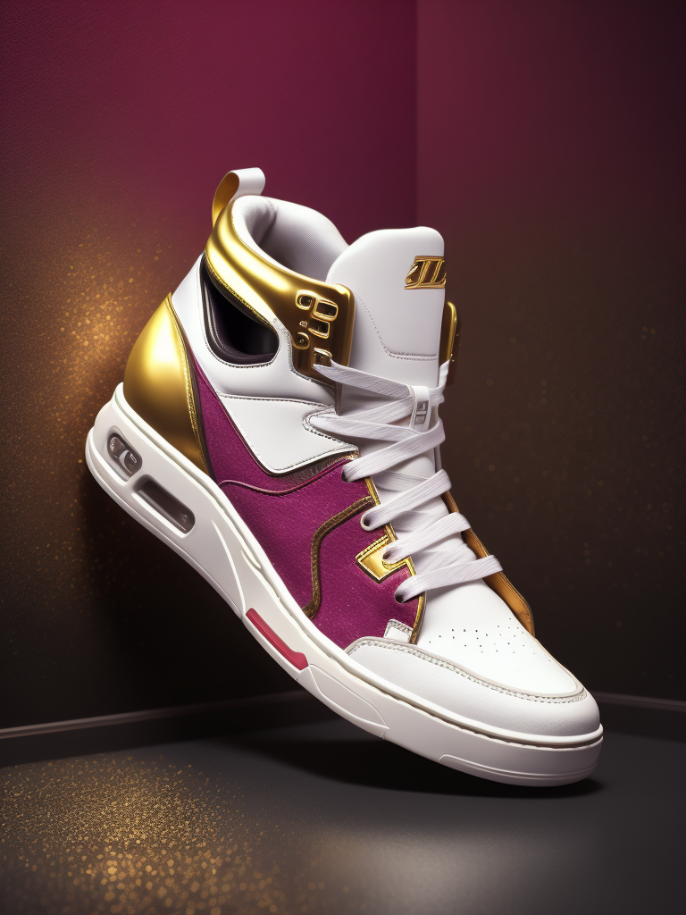 Premium Free ai Images realistic photo of women sneaker shoes cm