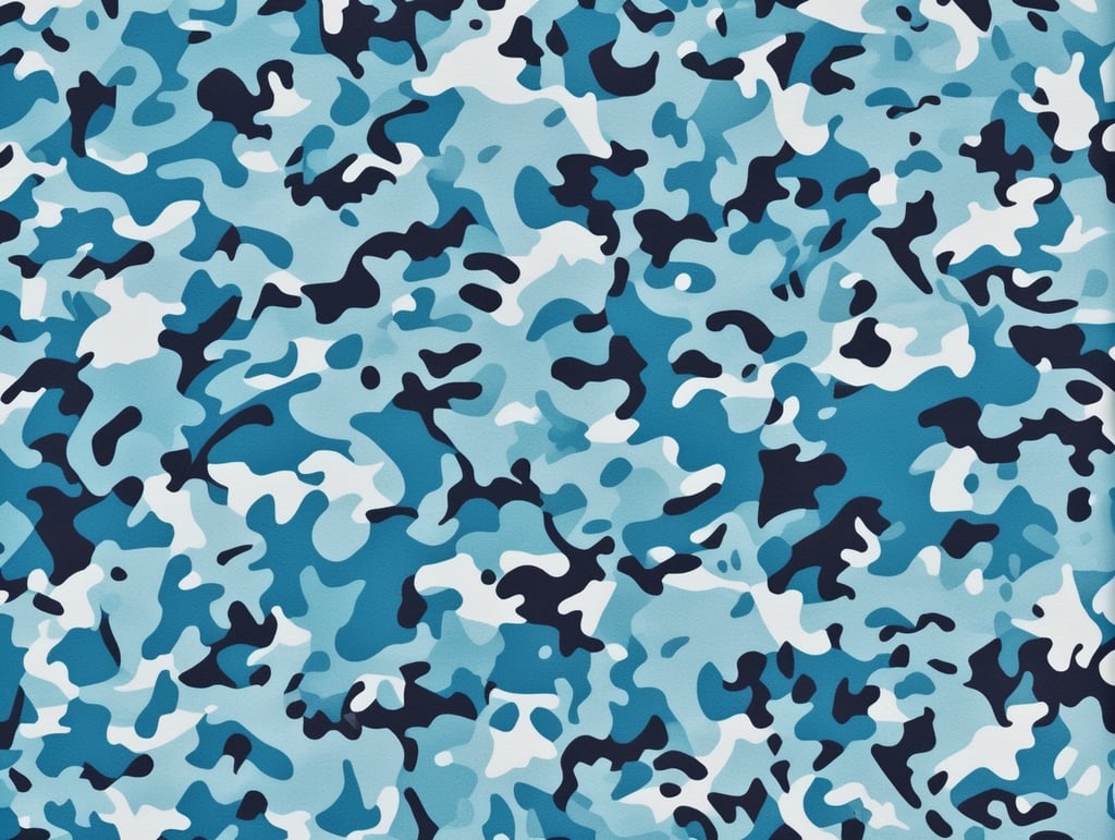 Premium Free ai Images | urban ice camouflage pattern