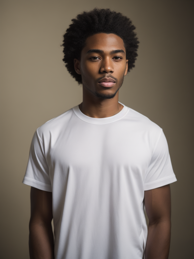 Lumenor AI Image Generation make me high definition mixed race man