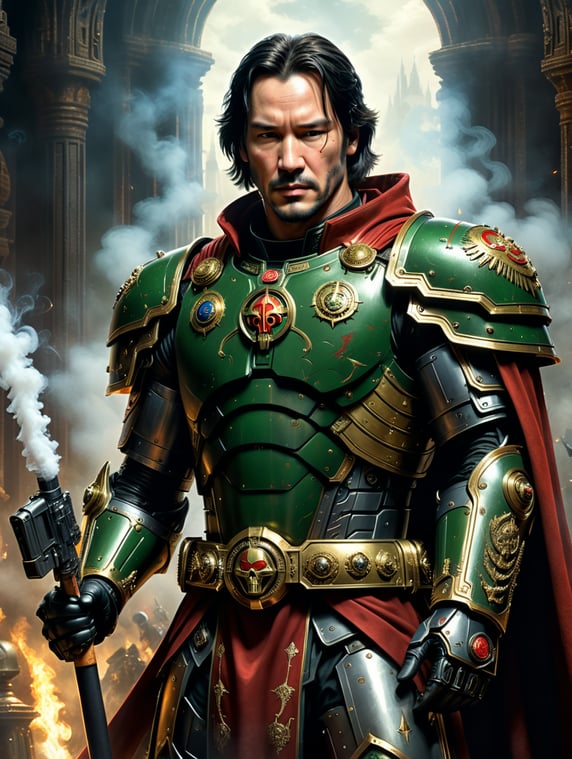 Premium Free ai Images | young keanu reeves from the constantine movie ...