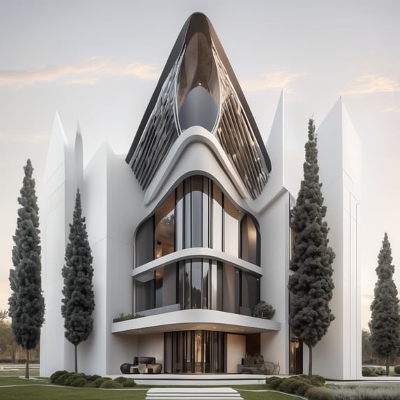 Premium Free ai Images | generate an architectural masterpiece that ...