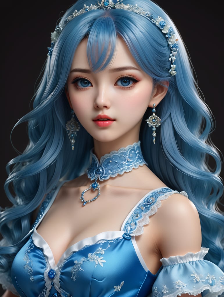 Premium AI Image  Beautiful Barbie girl