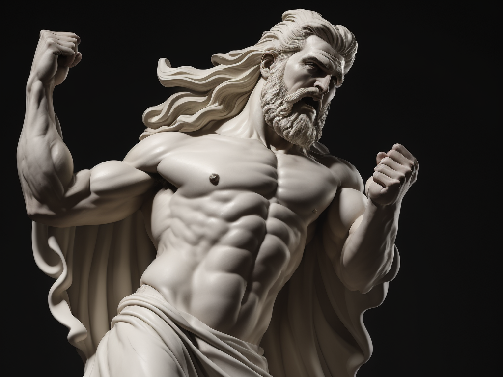 Lumenor AI Image Generation - realistic portrait white greek marble ...
