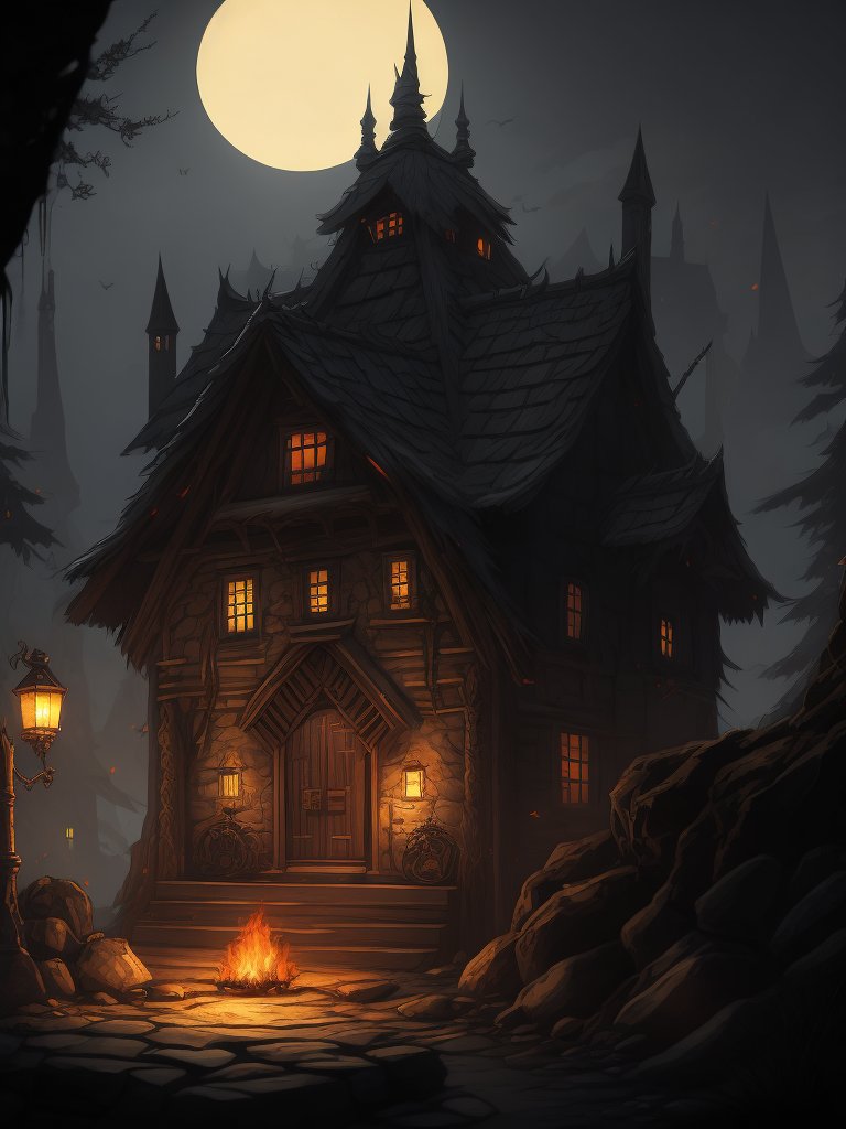 Lumenor AI Image Generation - concept art for darkest dungeon