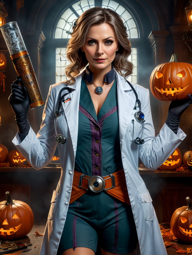 female doctor dress for Halloween