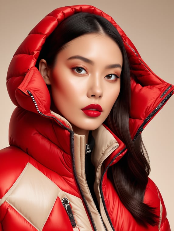 Premium Free ai Images | cover magazine models editorial photo vibrant ...