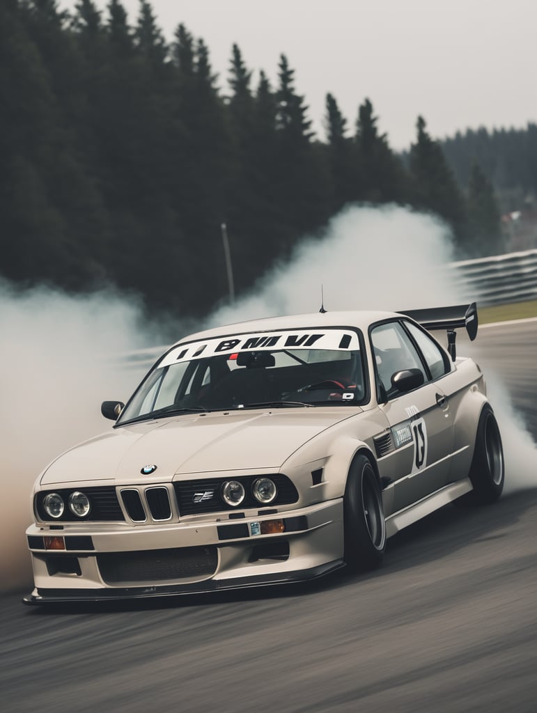 Premium Free ai Images | picture of the one of the good bmw sports car ...