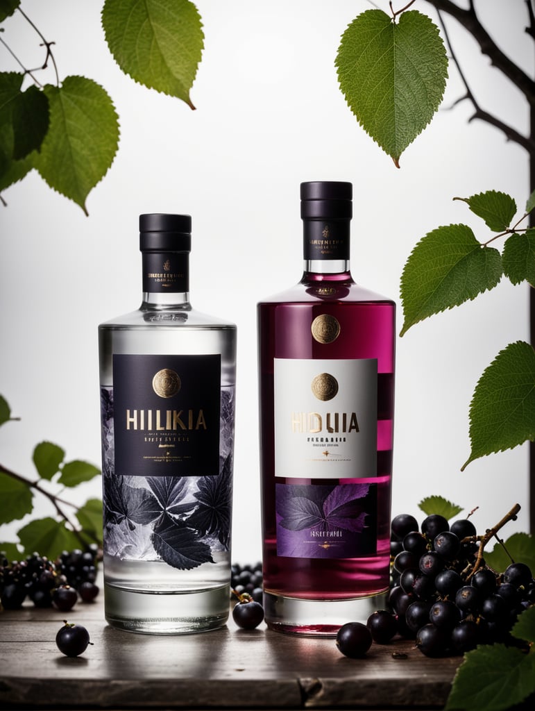 Premium Free ai Images | packaging and branding for vodka brand as if ...