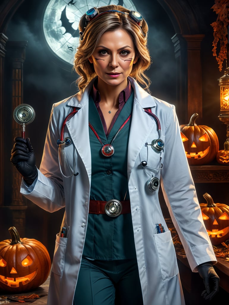 female doctor dress for Halloween