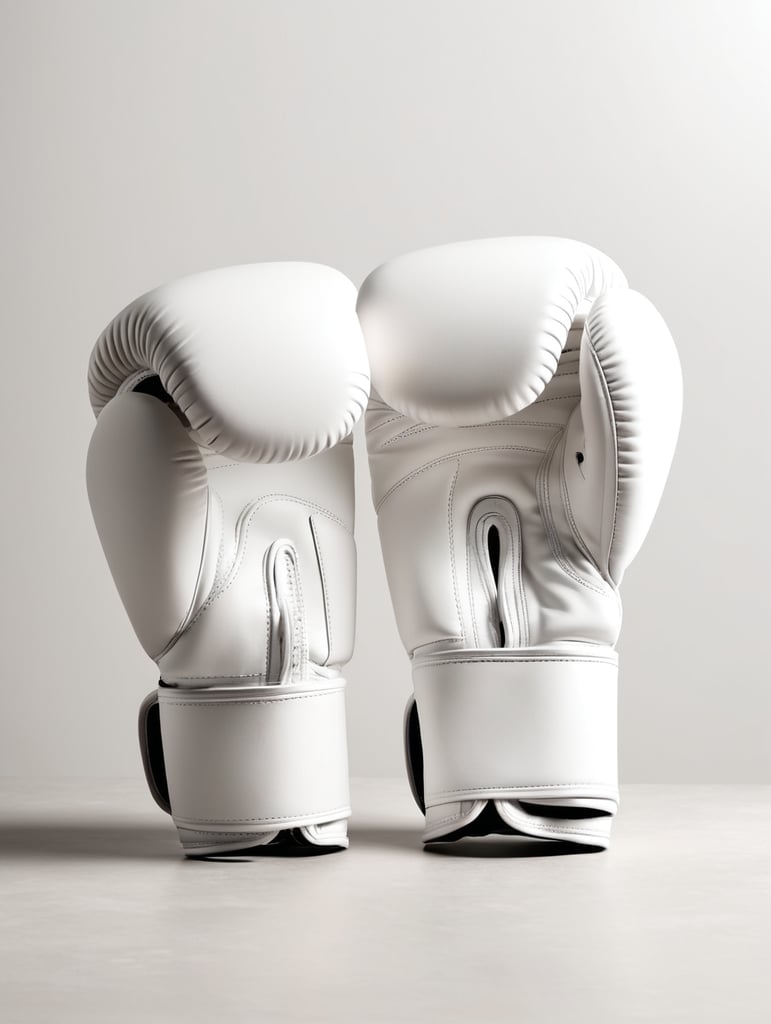 Premium Free ai Images boxing gloves mockup