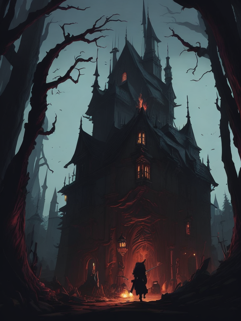 Lumenor AI Image Generation - concept art for darkest dungeon