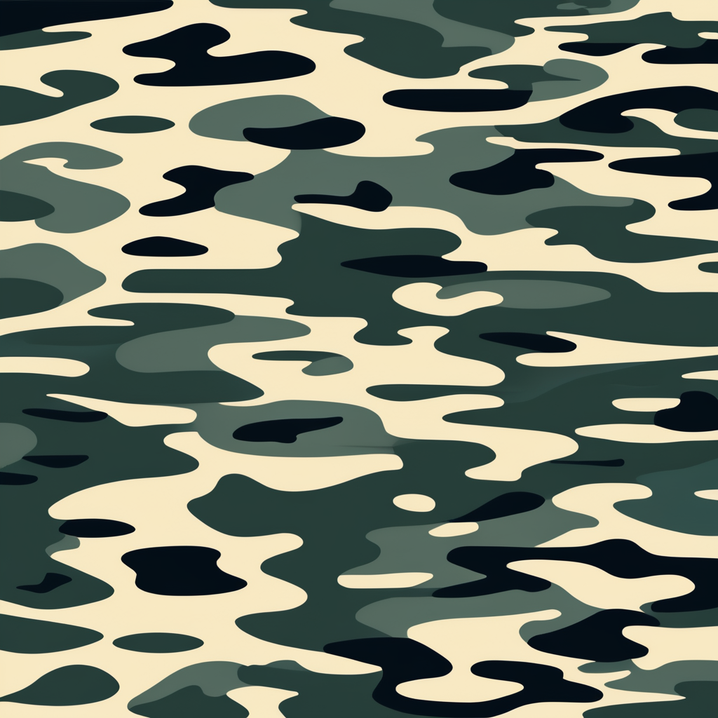 Premium Free ai Images | camouflage pattern background vector art modern