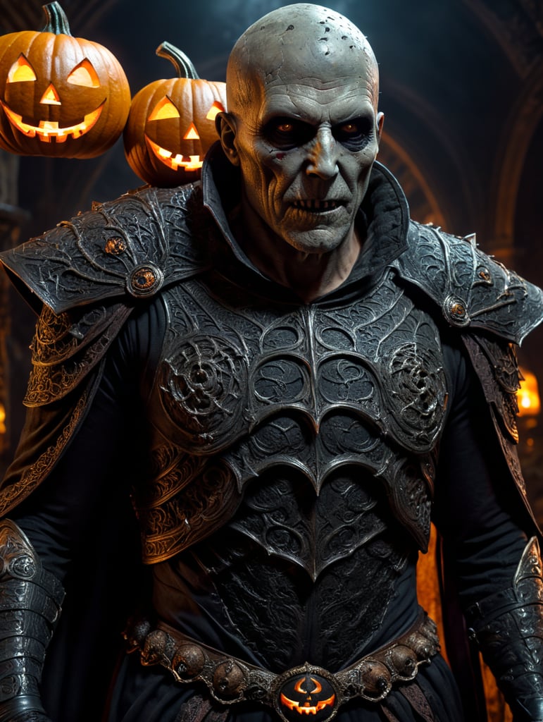 Premium Free ai Images best halloween costume idea man costume scary