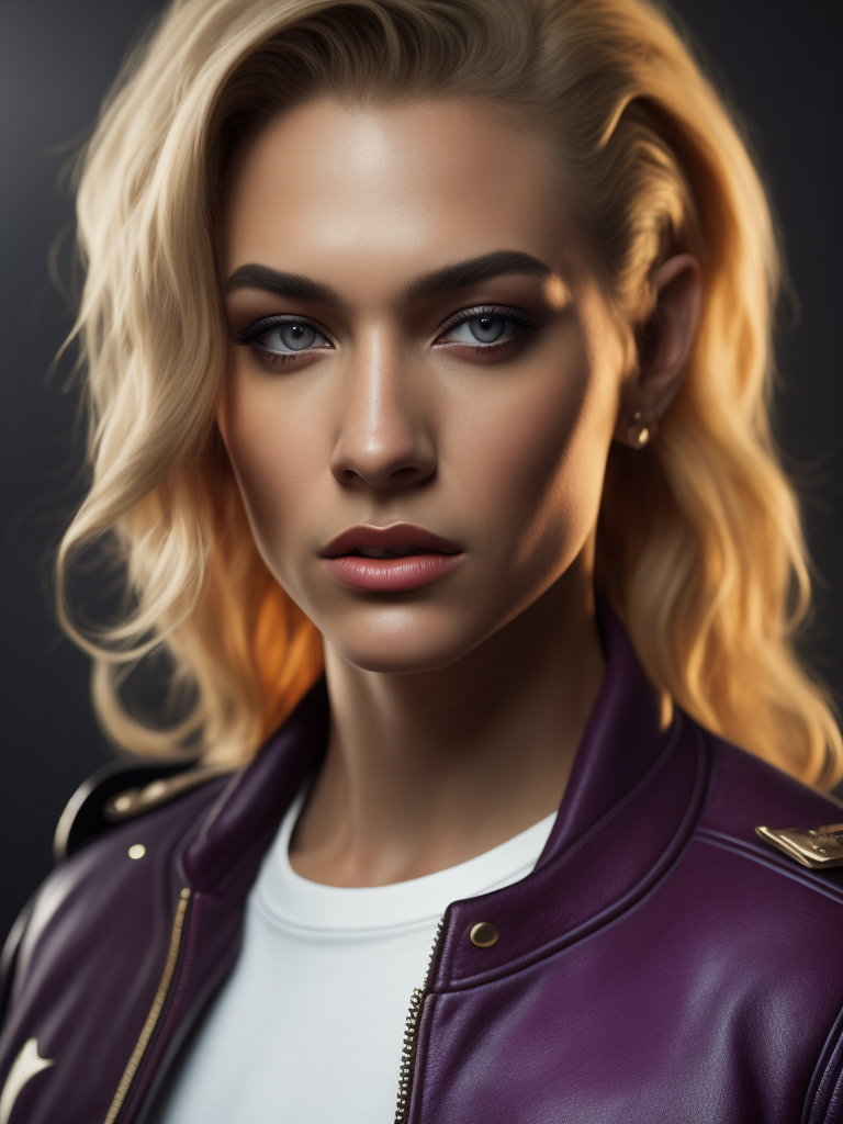 Lumenor AI Image Generation - super realistic portrait of blonde ...