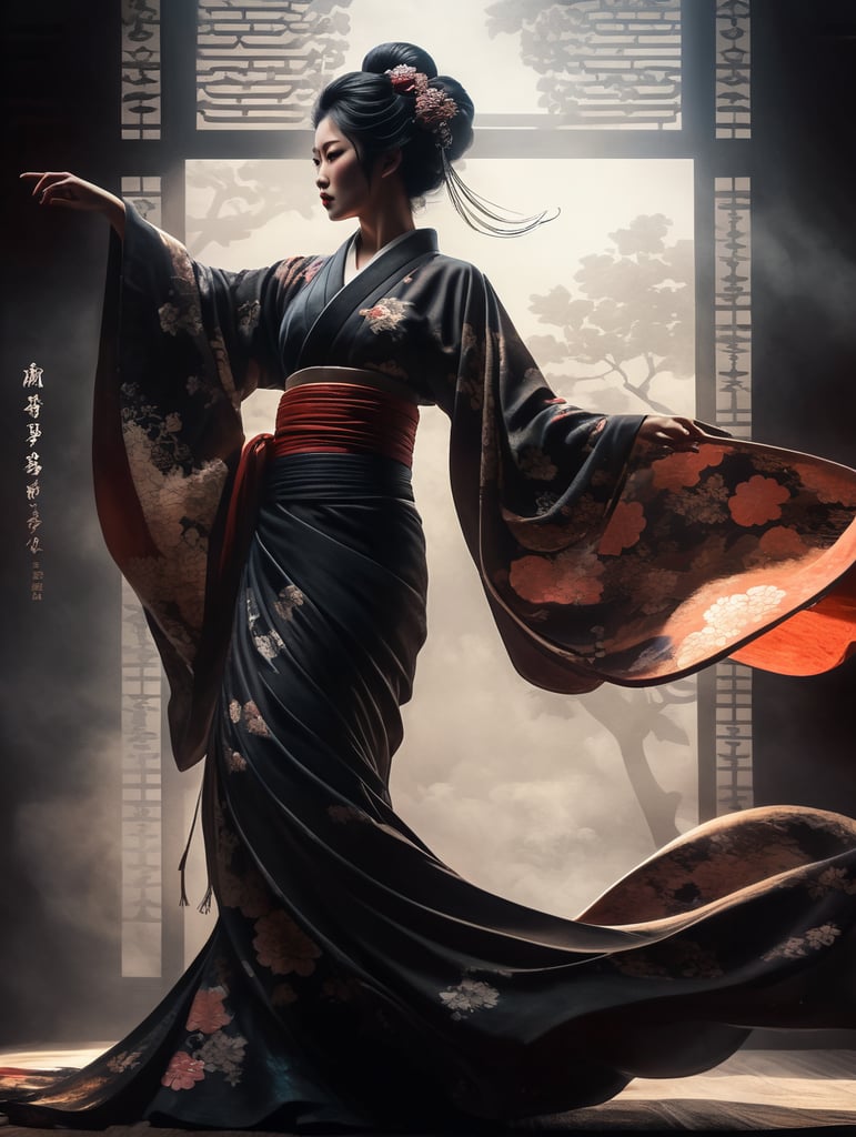 Premium Free ai Images | dark silhouette of an ethereal shadow of ...