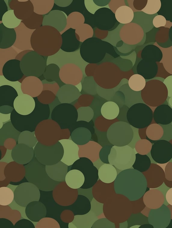 Premium Free ai Images | seamless camouflage pattern green and brown ...