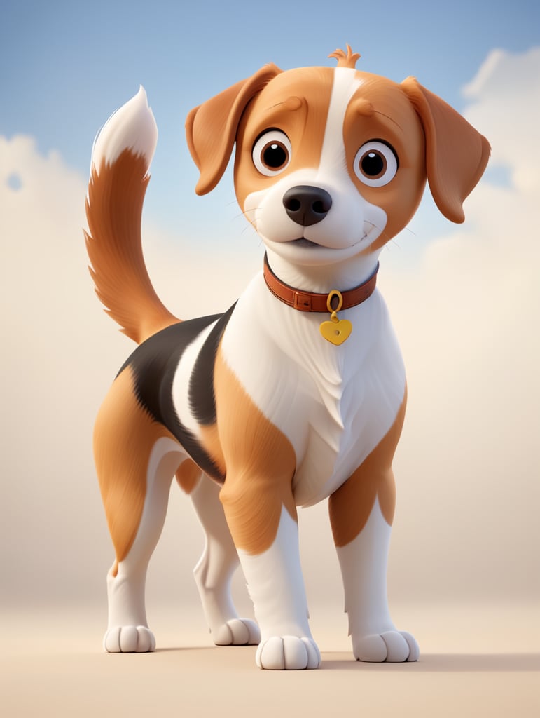jack-russle beagle mix dog