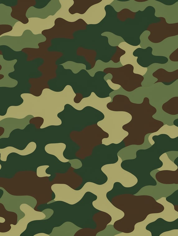 Premium Free ai Images | seamless camouflage pattern green and brown ...