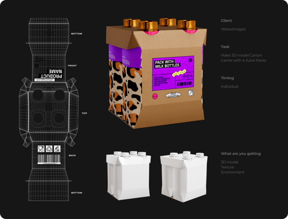 Online 3D Visualization Studio: 3D Model and Templates Library