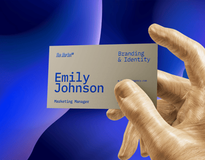 ProVisual — Business Card Mockup 3D mockup and 3D model