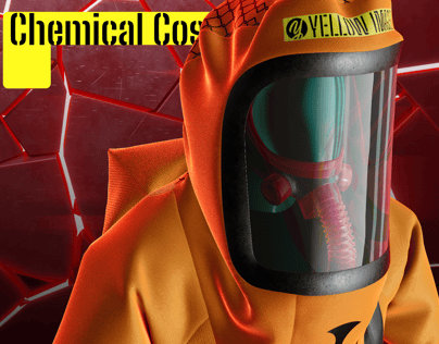 ProVisual —  Chemical Protective Kit 3D mockup and 3D model - see every detail and customize online