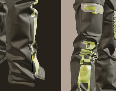ProVisual —  Snowboard Pants 3D mockup and 3D model - explore every detail and customize online now