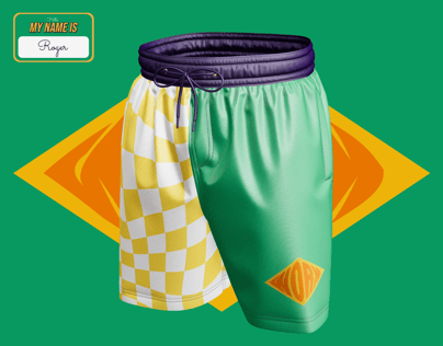 ProVisual —  Swimming Shorts 3D mockup and 3D model - explore every detail and customize online now