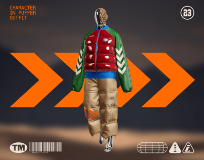 Puffer Outfit 3d Model Provisual