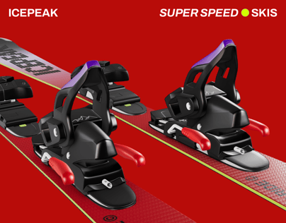 ProVisual — Skis 3D mockup and 3D model