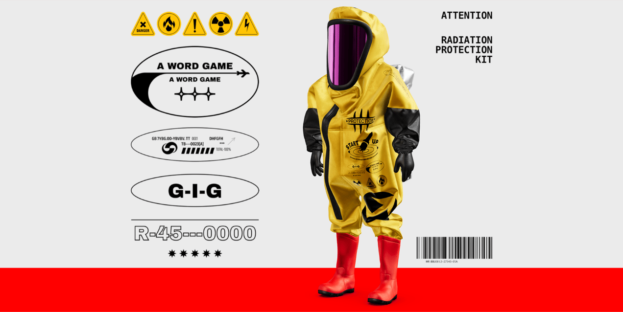 Radiation Protection Kit. 3D mockup. ProVisual.