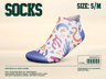 ProVisual —   No Show Tab Sock 3D mockup and 3D model - see every detail and customize online