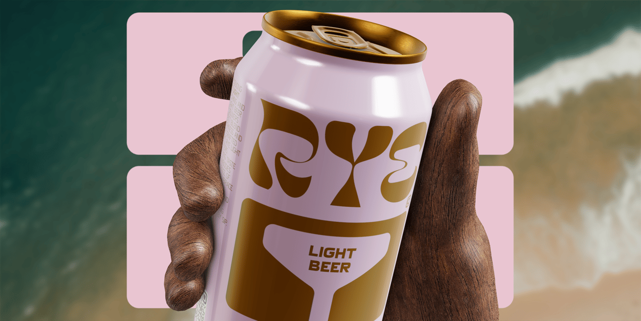 ProVisual — 330ml Can with Hand 3D mockup and 3D model - visualize online now