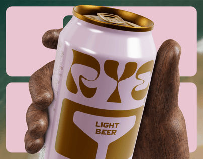 ProVisual — 330ml Can with Hand 3D mockup and 3D model - visualize online now