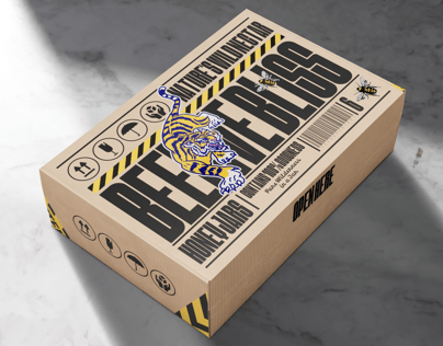 ProVisual —  Corrugated Carton Box 3D mockup and 3D model - customize online now