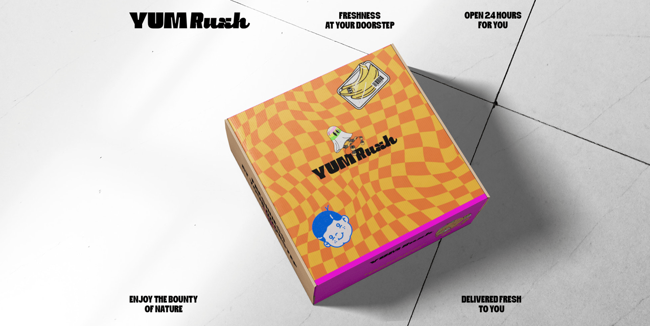ProVisual — Square Corrugated Carton Box 3D mockup and 3D model - create your perfect project online